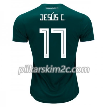 Koszulka Meksyk Jesus C. 17 Główna Mistrzostwa Świata 2018 - Koszulki Piłkarskie